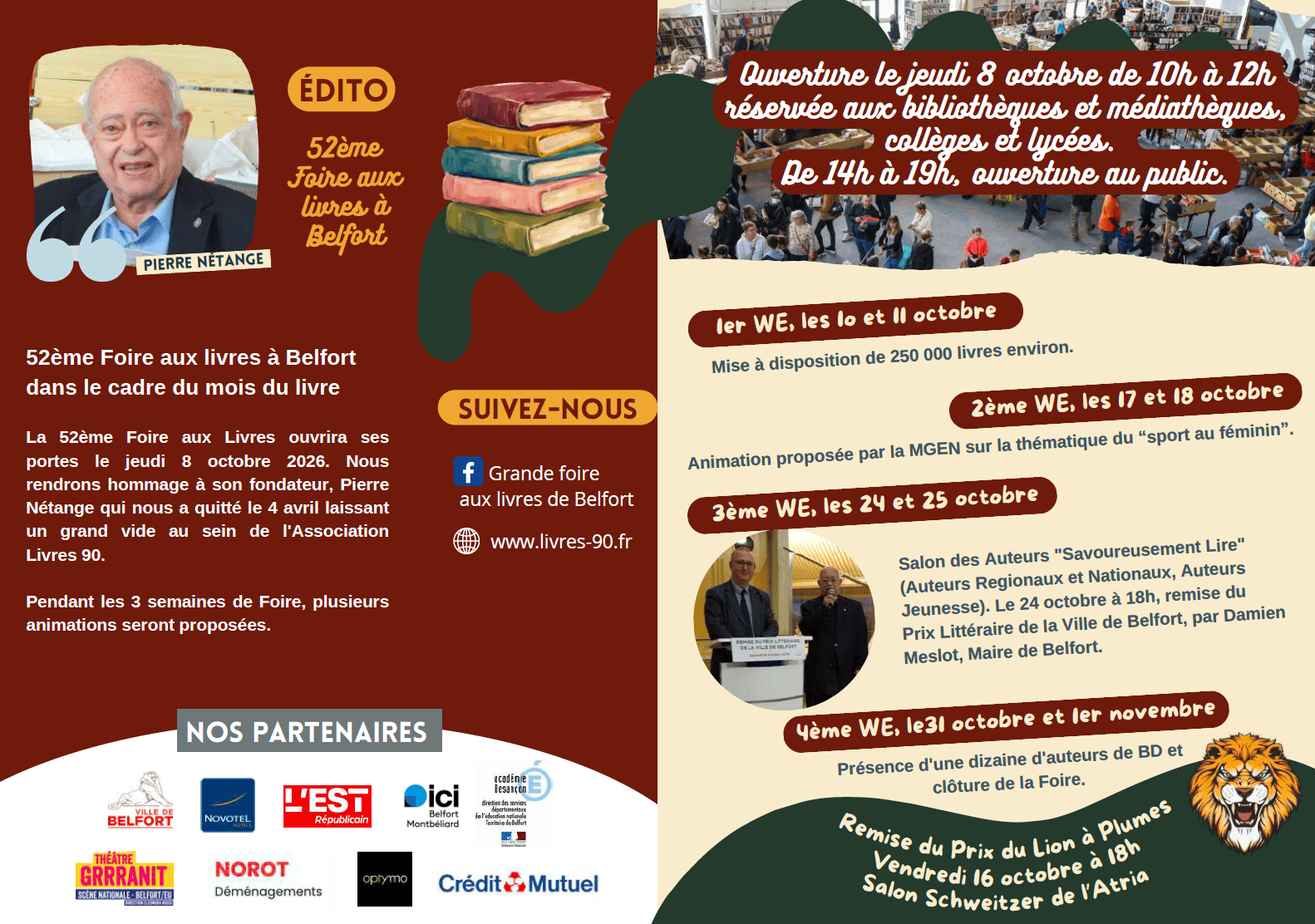 Programme-verso